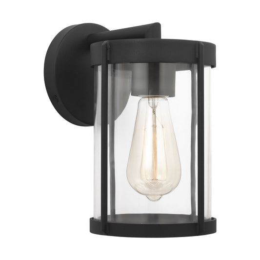 Luning Lantern in Textured Black
