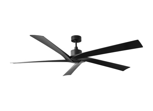 Aspen Coastal 70 70" Ceiling Fan in Midnight Black