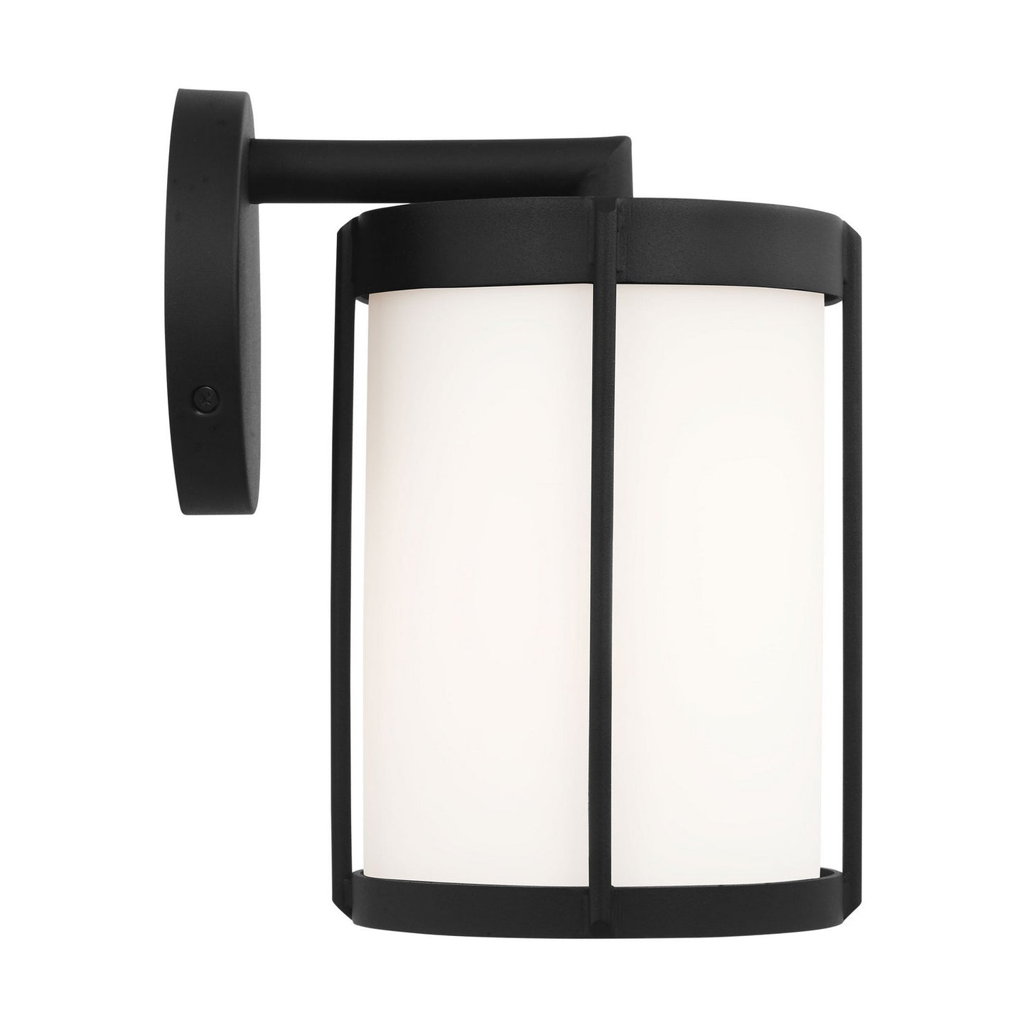 Luning Lantern in Textured Black