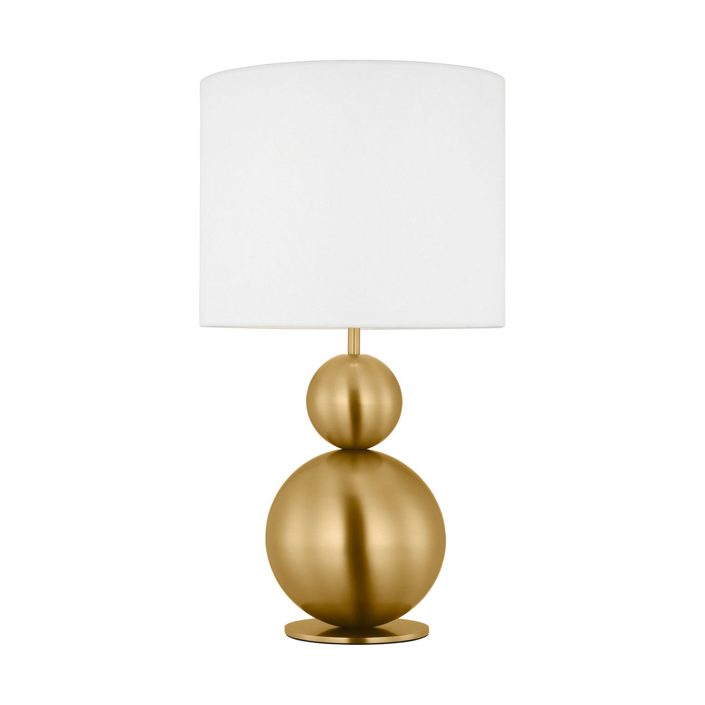 Suki One Light Table Lamp in Burnished Brass