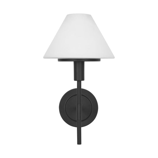 Mendota Wall Sconce in Midnight Black