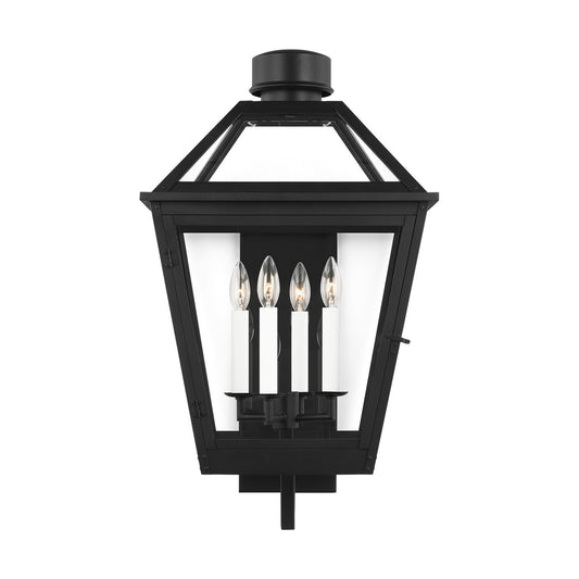 Hyannis Four Light Lantern in Textured Black