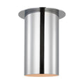 Archer One Light Flush Mount in Chrome