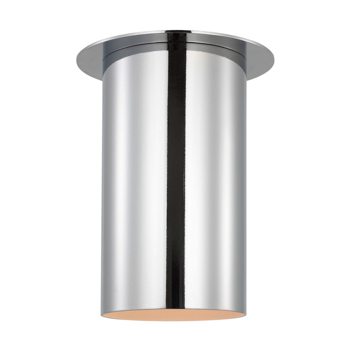 Archer One Light Flush Mount in Chrome