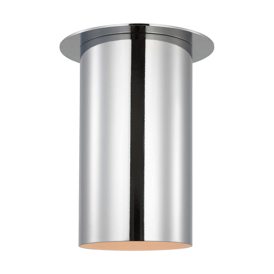 Archer One Light Flush Mount in Chrome