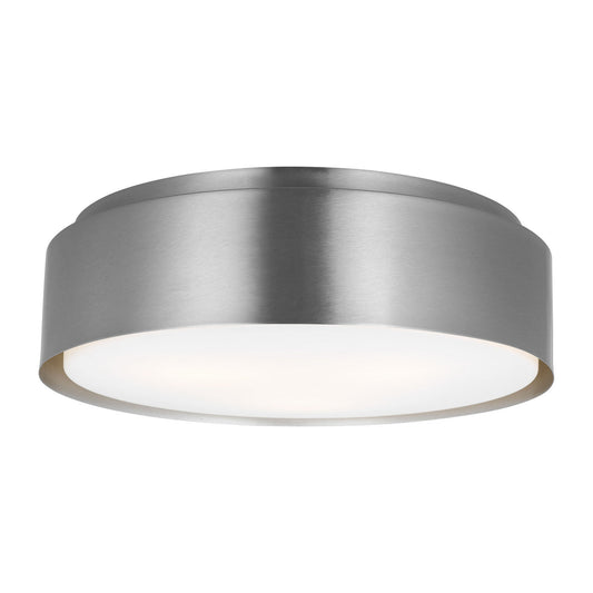 Dartmore Three Light Flush Mount in Brushed Nickel
