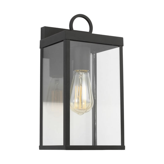 Howell One Light Wall Lantern in Textured Black