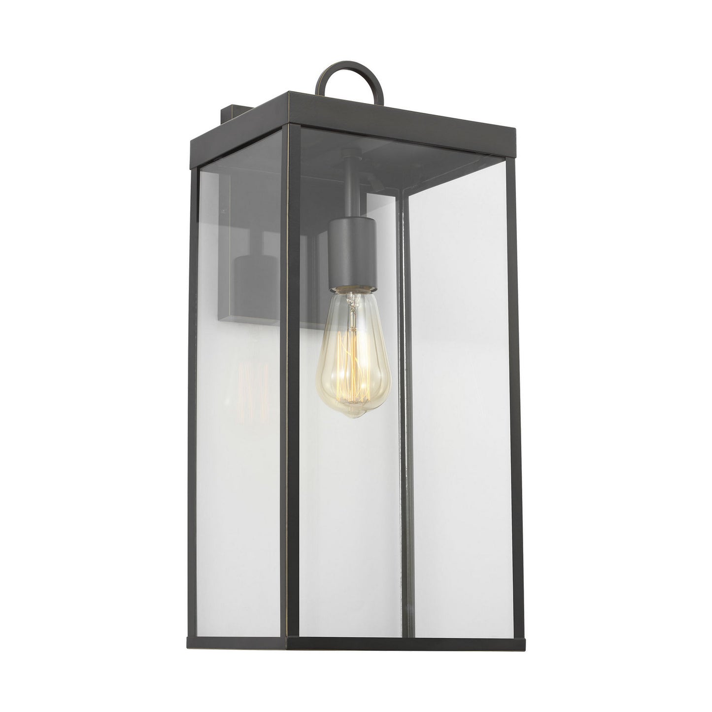 Howell One Light Wall Lantern in Antique Bronze