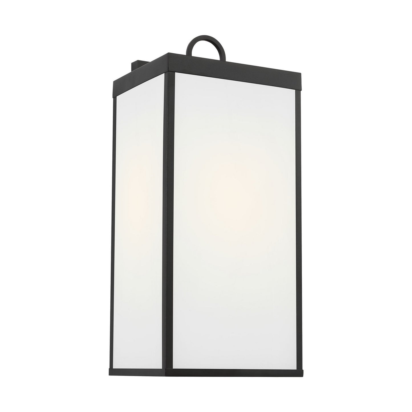 Howell One Light Wall Lantern in Textured Black