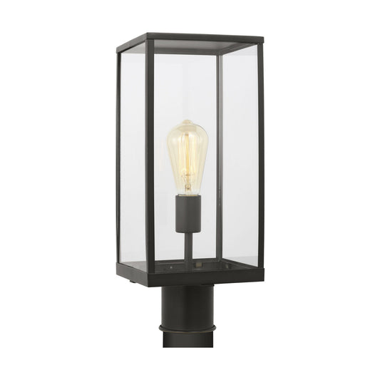 Howell One Light Post Lantern in Antique Bronze
