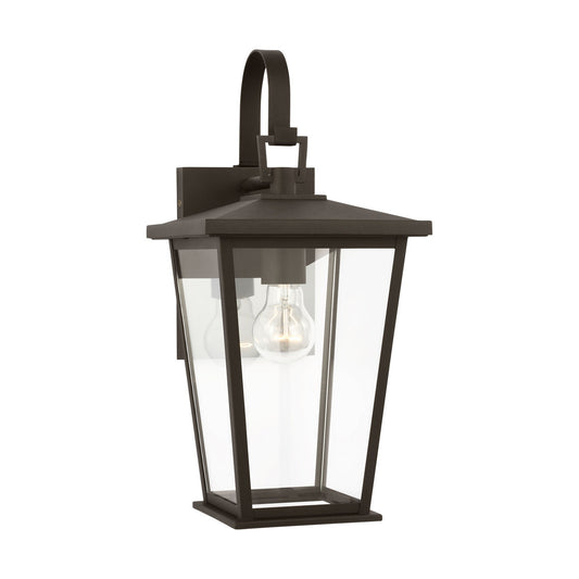 Linton Lantern in Textured Black