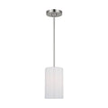Generation Lighting - GLP1001EN3/BS - One Light Mini Pendant - Rhett - Brushed Steel