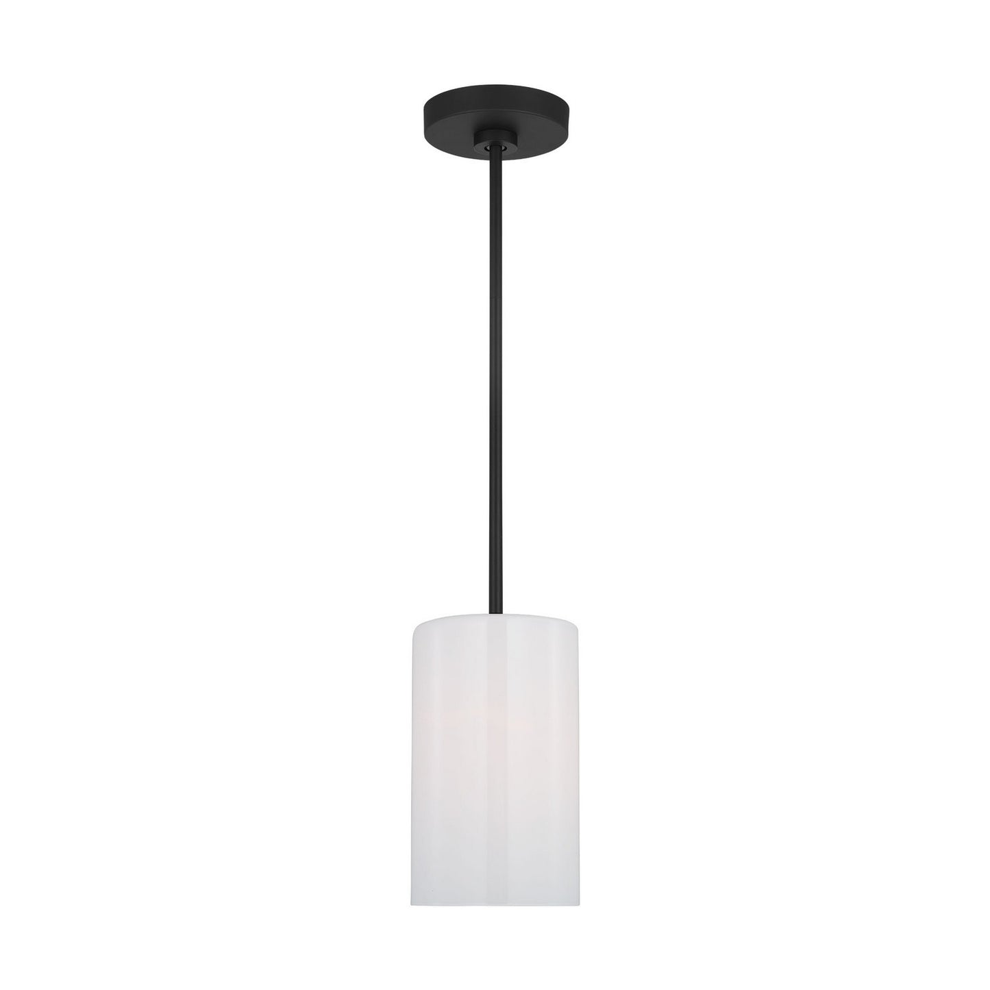 Rhett One Light Mini Pendant in Midnight Black