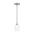 Generation Lighting - GLP1021EN3/BS - One Light Mini Pendant - Emile - Brushed Steel