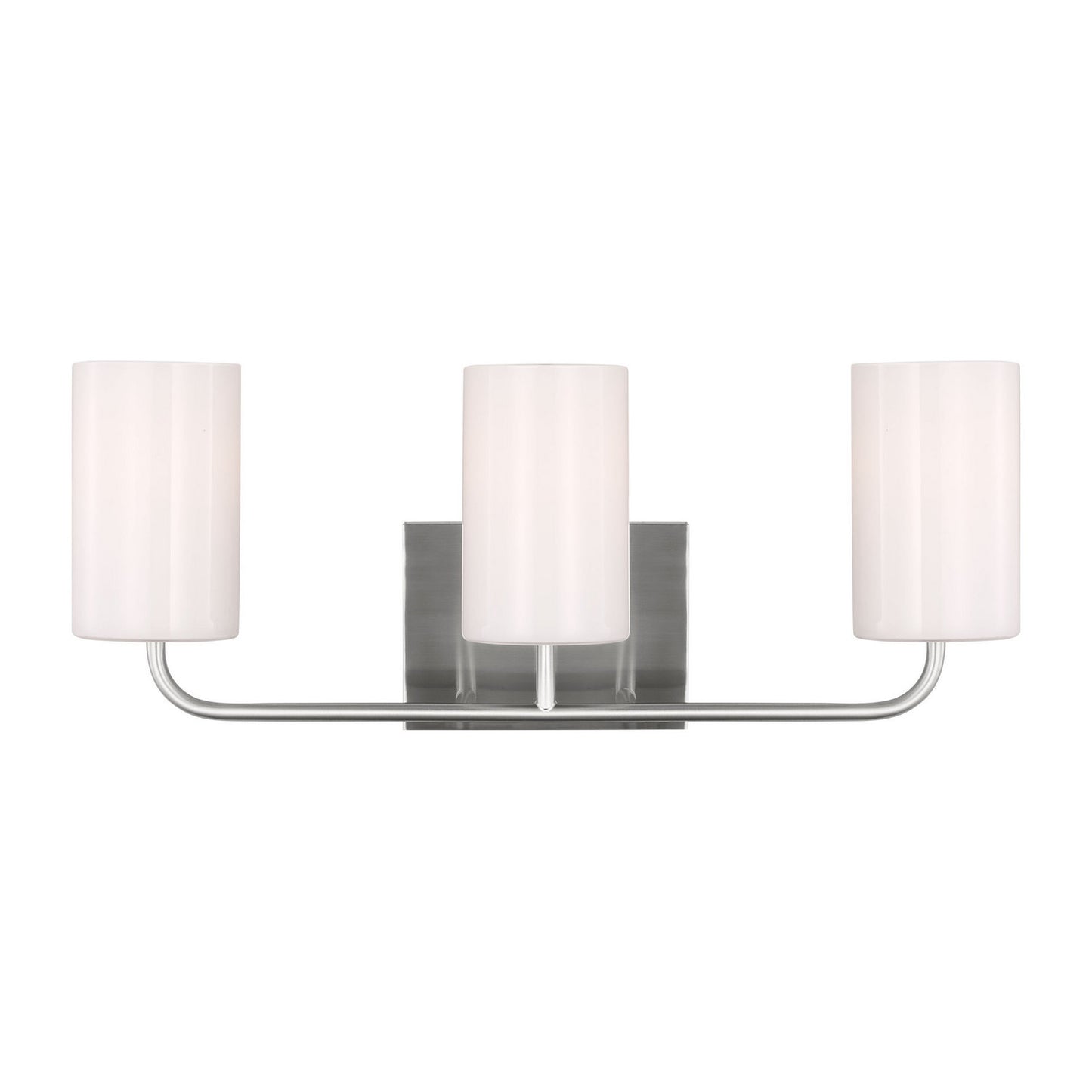 Rhett Three Light Vanity in Satin Brass