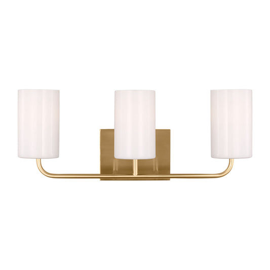 Generation Lighting - GLV1003EN3/SB - Three Light Vanity - Rhett - Satin Bronze