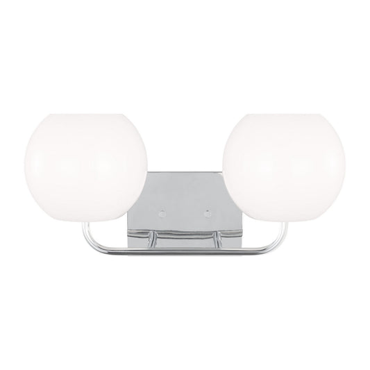 Rory Two Light Vanity in Chrome