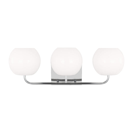 Generation Lighting - GLV1013EN3/CH - Three Light Vanity - Rory - Chrome
