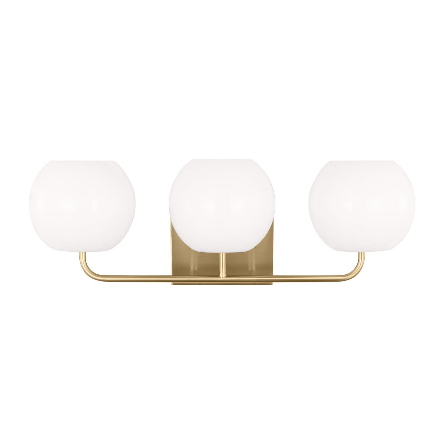 Rory Three Light Vanity in Satin Brass