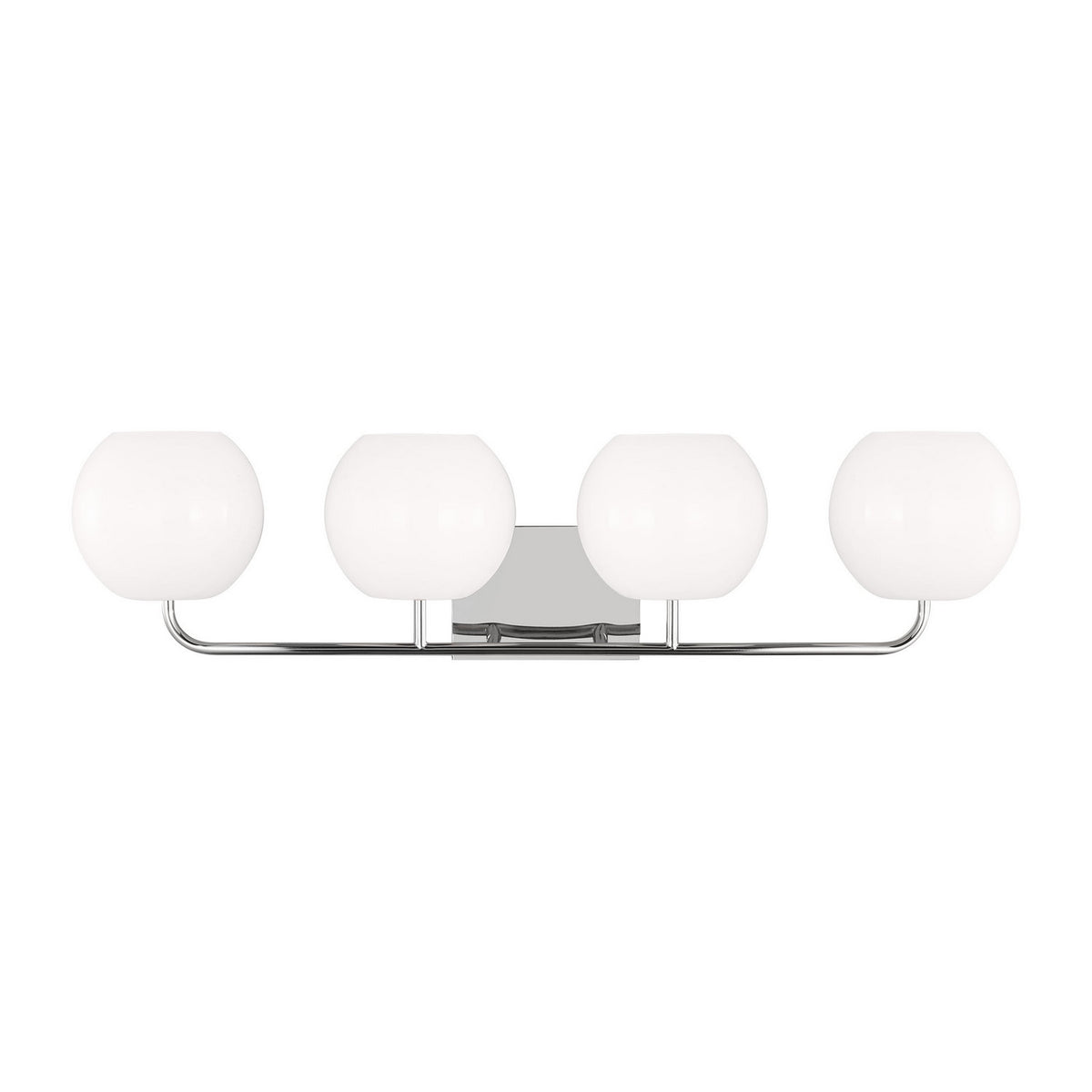 Generation Lighting - GLV1014EN3/CH - Four Light Vanity - Rory - Chrome