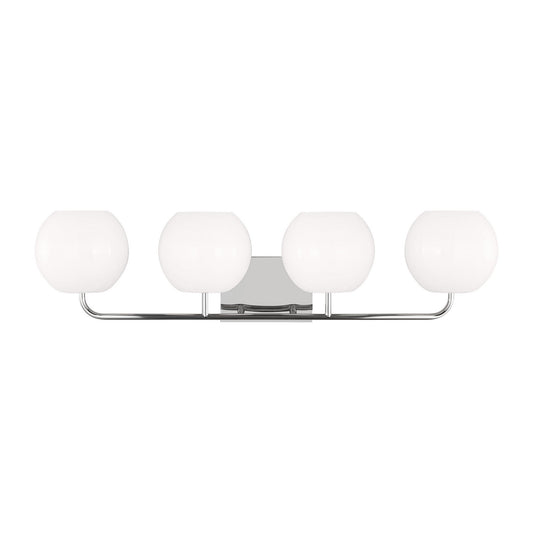 Rory Four Light Vanity in Chrome