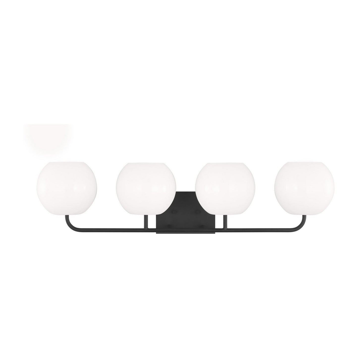Rory Four Light Vanity in Midnight Black