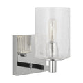 Generation Lighting - GLV1031EN/CH - One Light Wall / Bath Sconce - Parker - Chrome