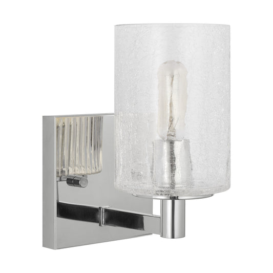 Parker One Light Wall / Bath Sconce in Chrome