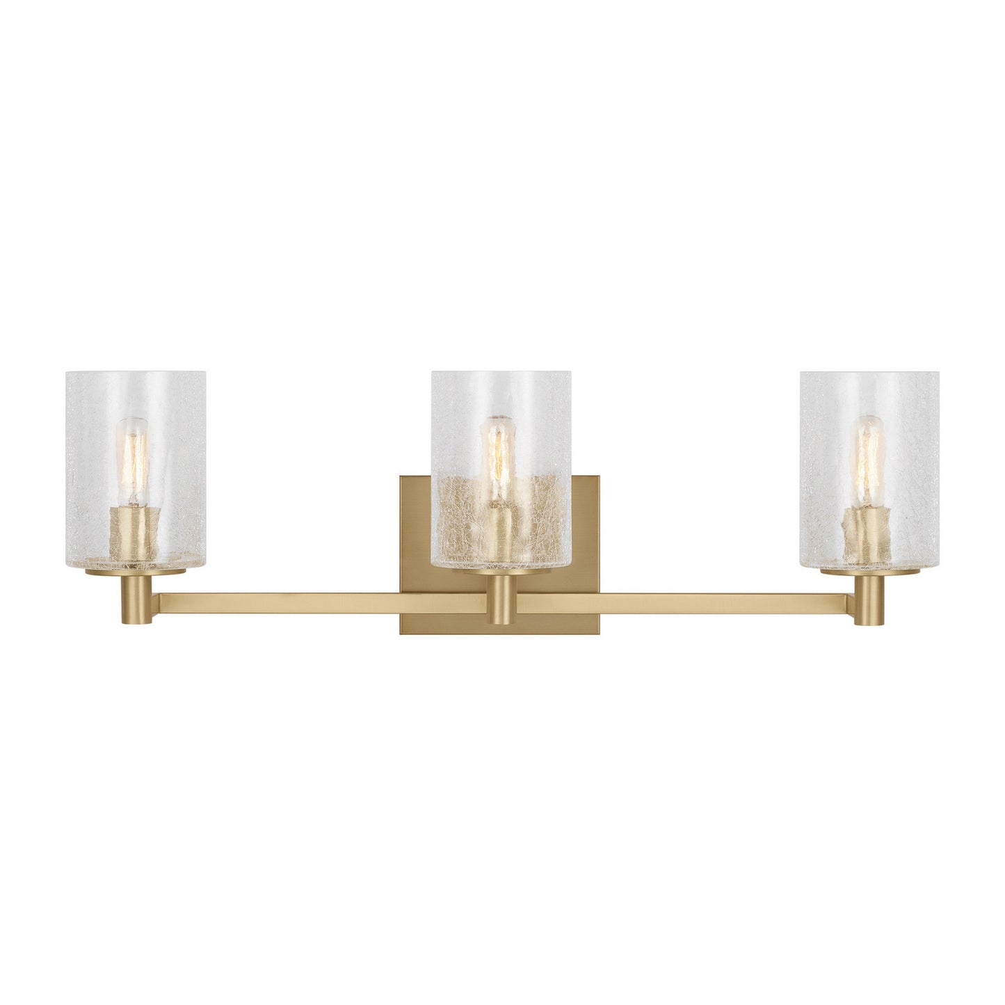 Parker Three Light Wall / Bath in Satin Brass
