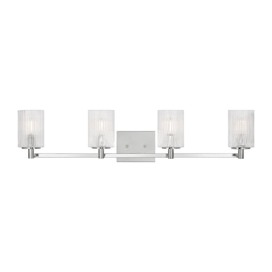 Generation Lighting - GLV1044EN/CH - Four Light Wall / Bath - Lando - Chrome