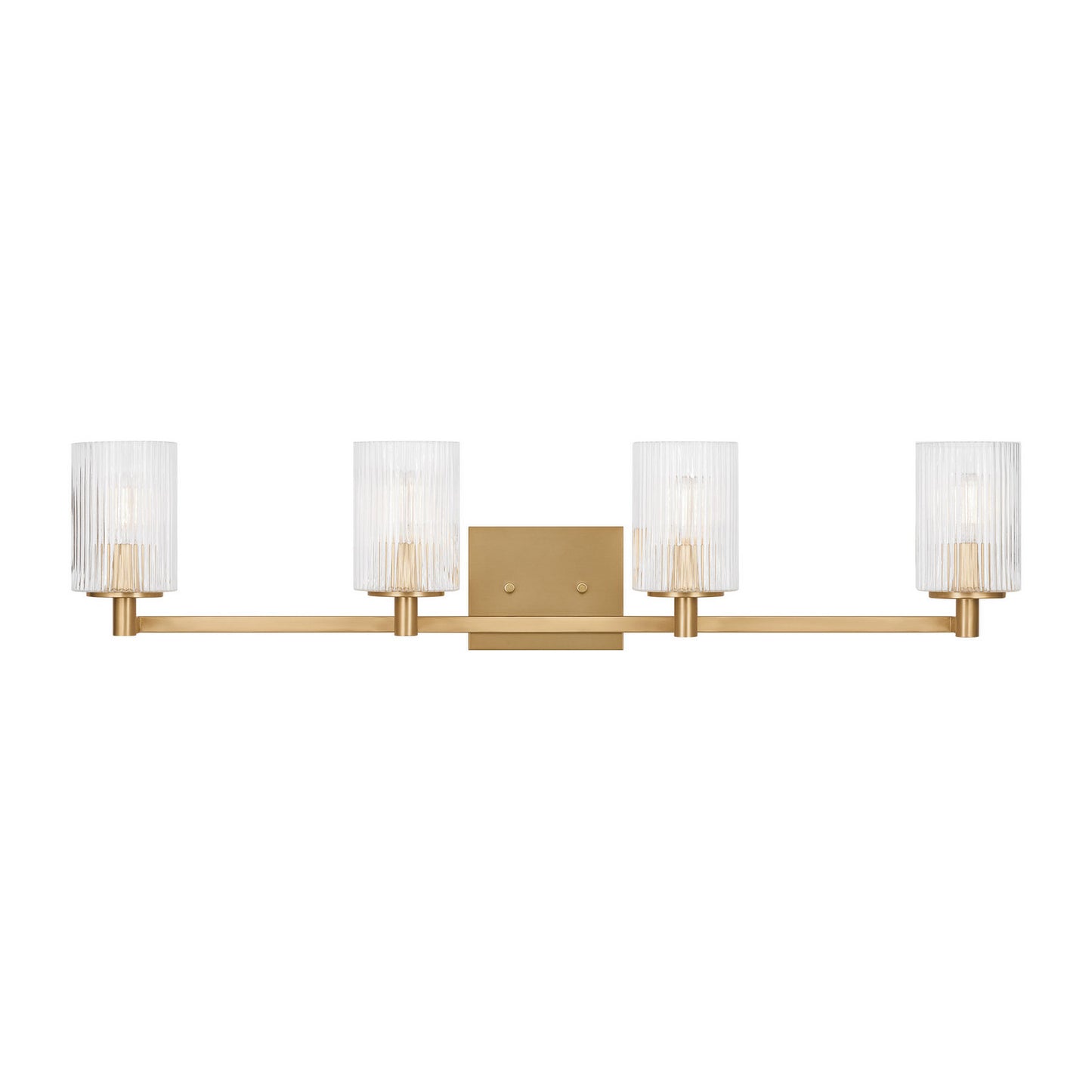 Lando Four Light Wall / Bath in Satin Brass