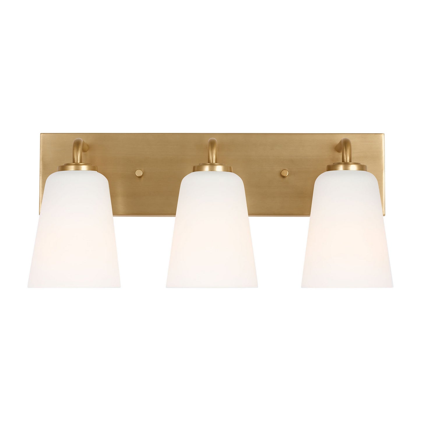Miles Vanity in Satin Brass