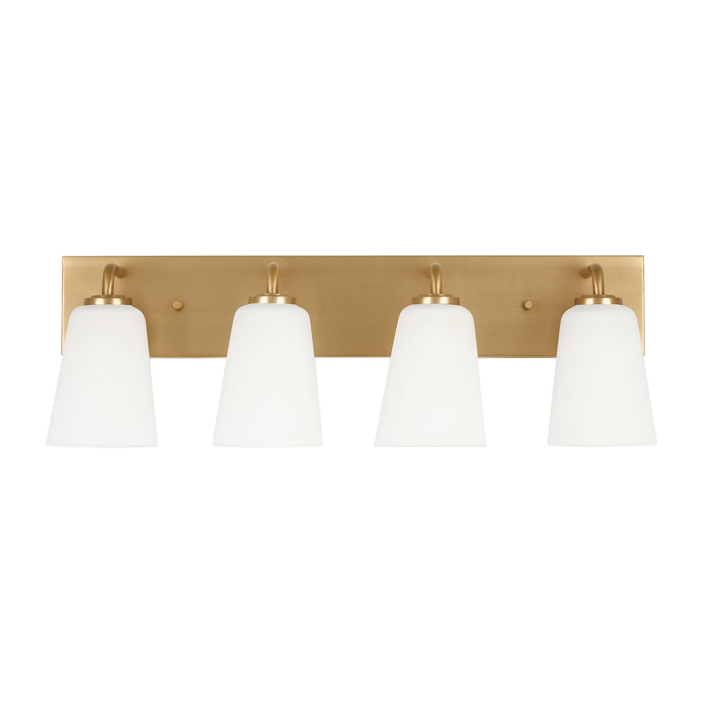 Miles Vanity in Satin Brass