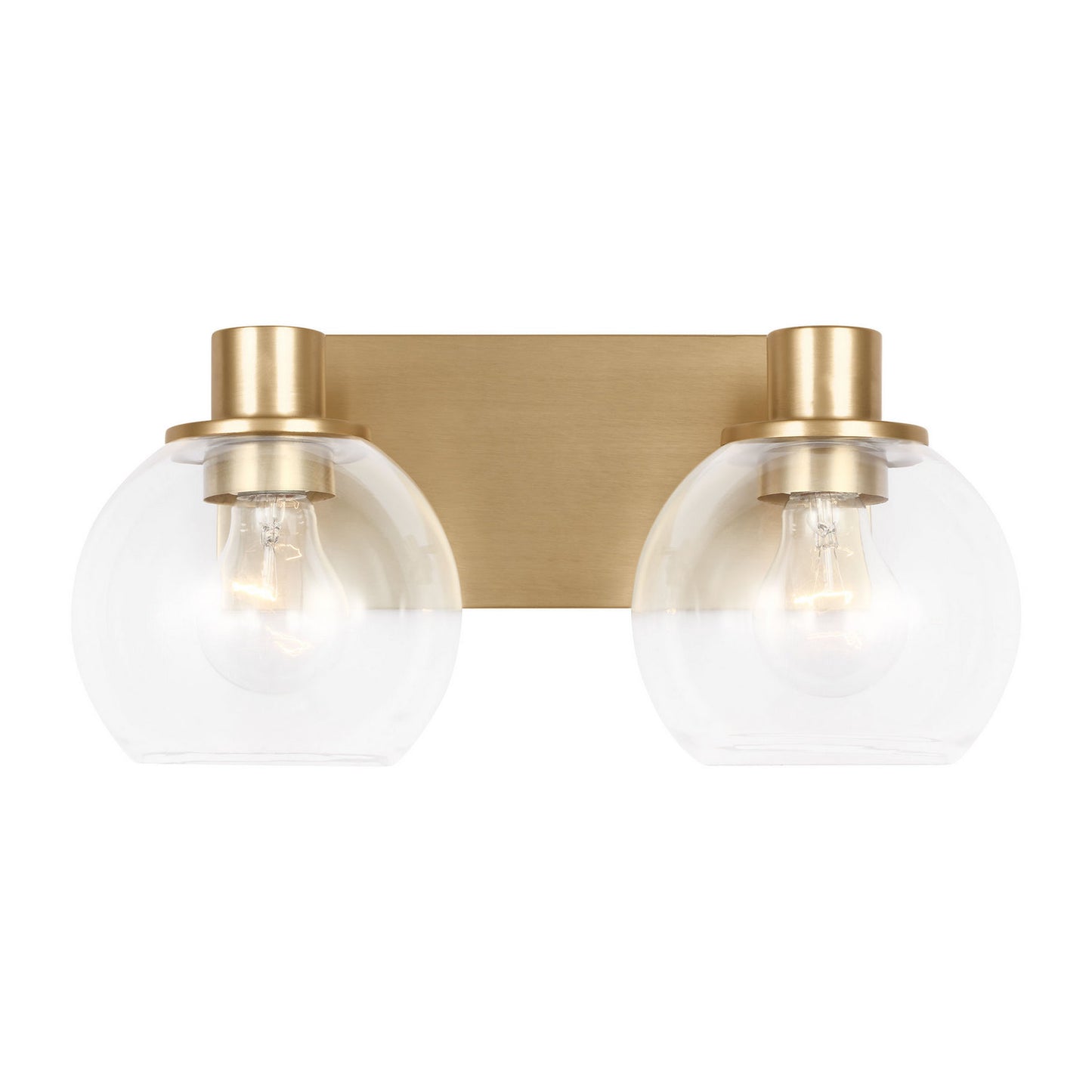 Rito Bath in Satin Brass