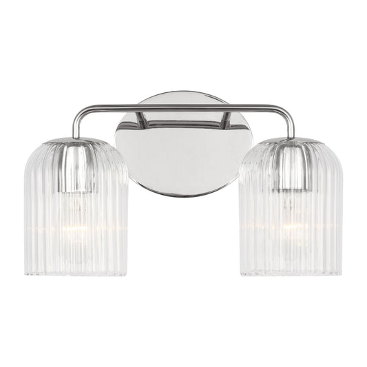 Eisele Two Light Vanity in Chrome