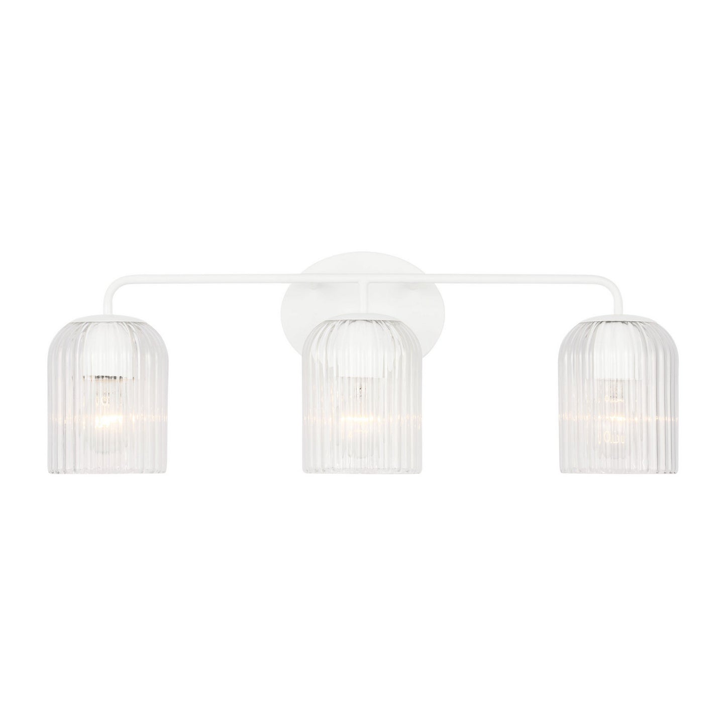 Eisele Three Light Vanity in Matte White