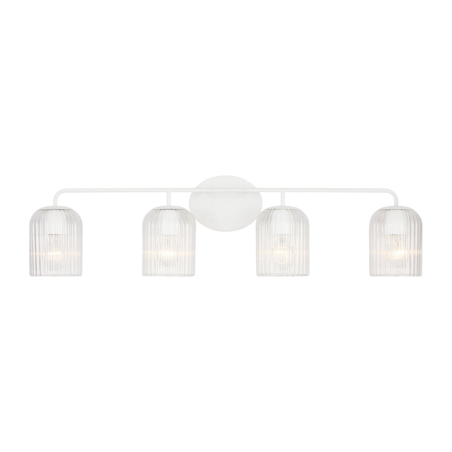 Generation Lighting - GLV1134MWT - Four Light Vanity - Eisele - Matte White