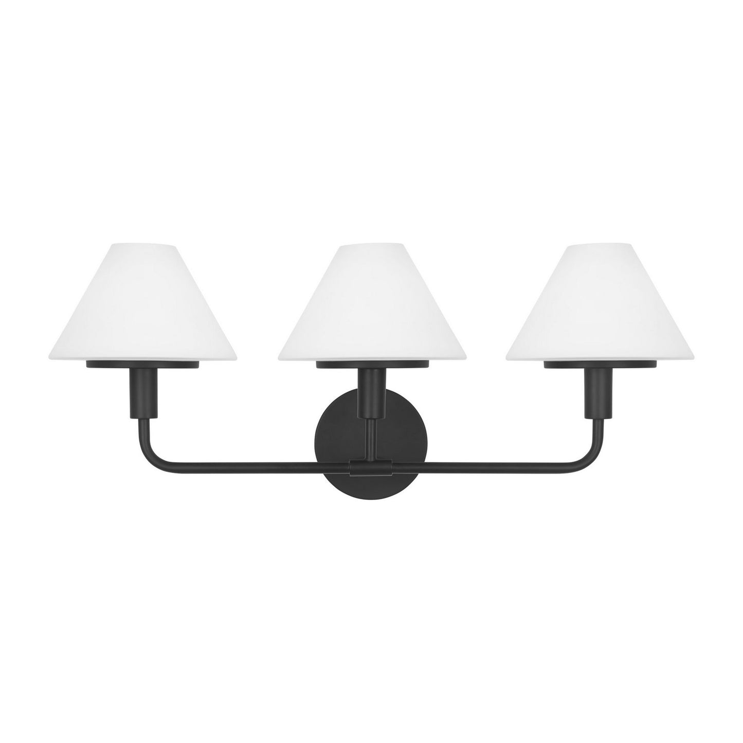 Mendota Wall Sconce in Midnight Black