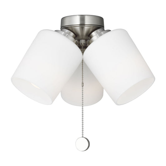 Generation Lighting - MC268BS - Fan Light Kit - Windom - Brushed Nickel