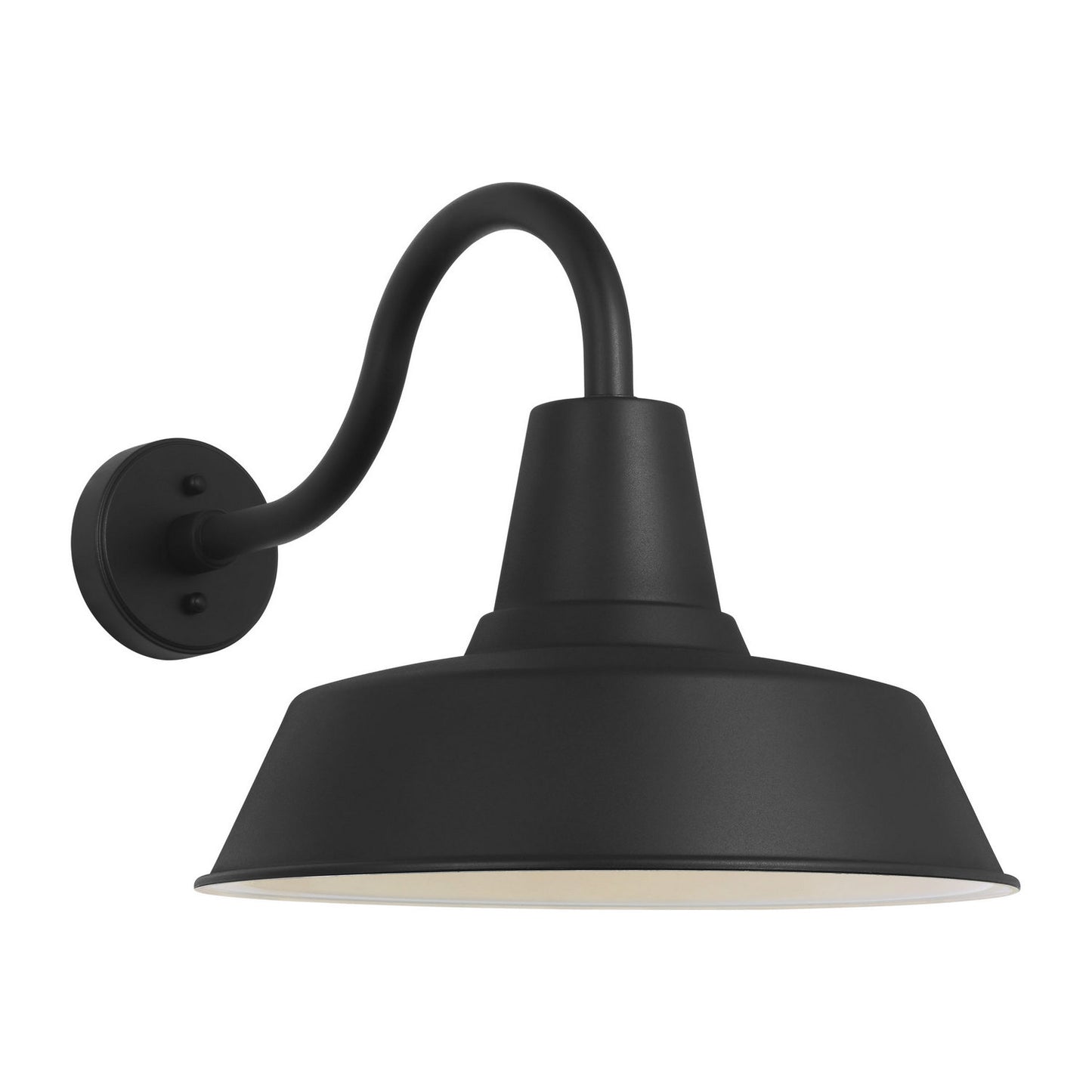 Barn Light One Light Wall Lantern in Textured Black