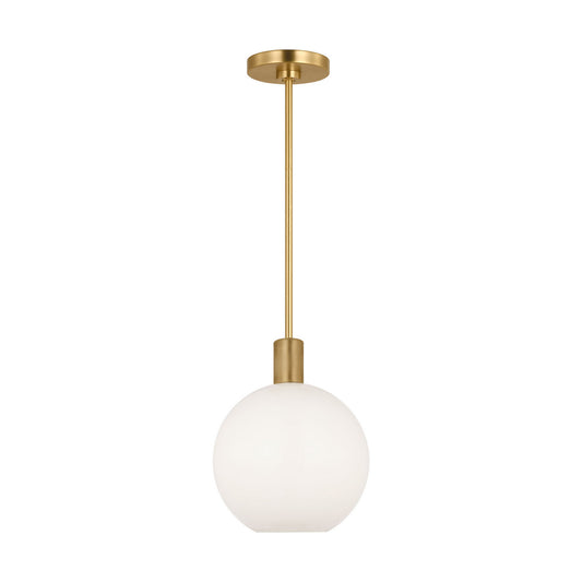Colewood One Light Pendant in Satin Brass