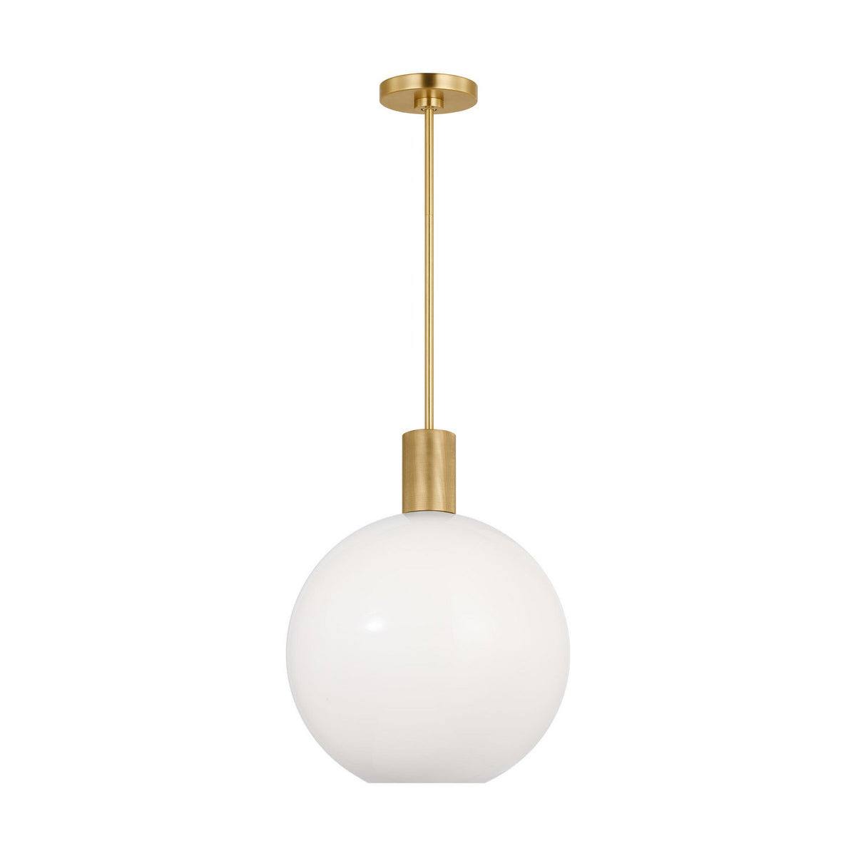 Colewood One Light Pendant in Satin Brass