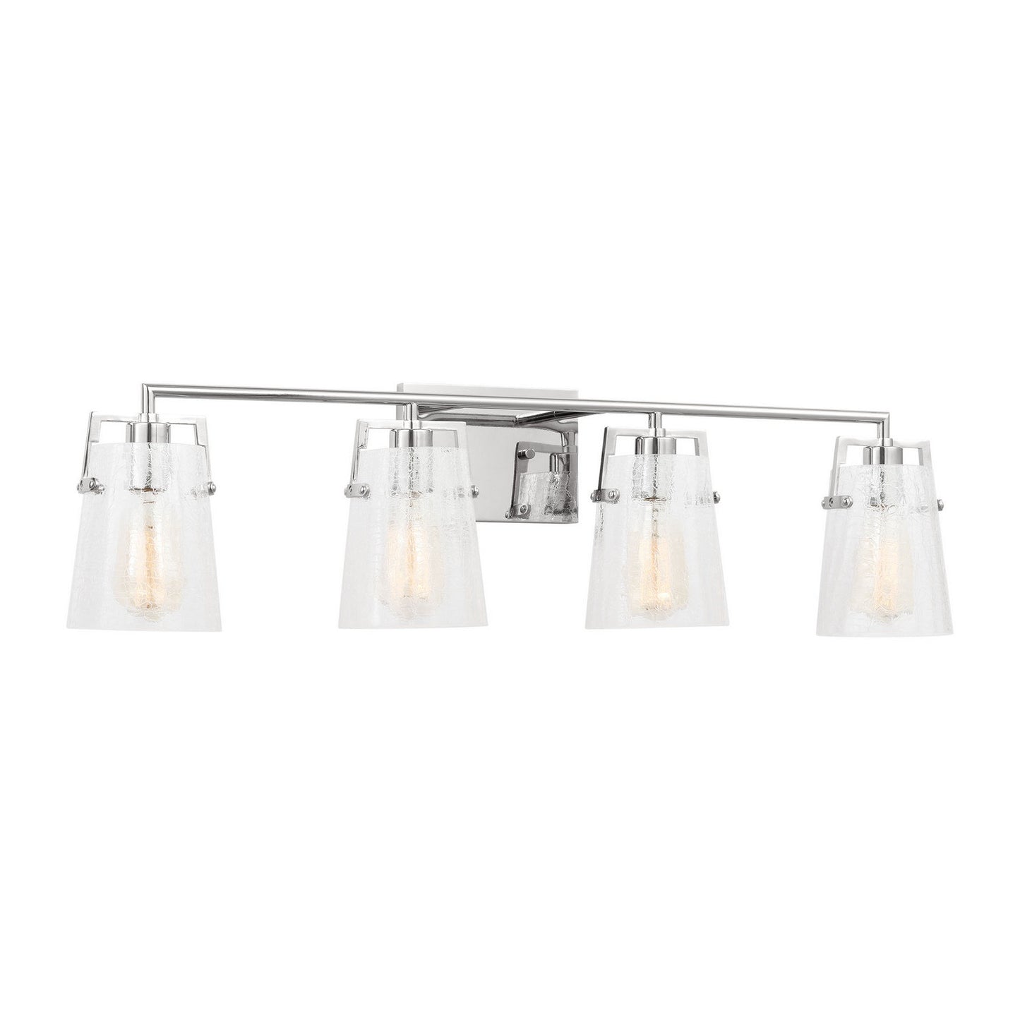 Crofton Four Light Vanity in Chrome