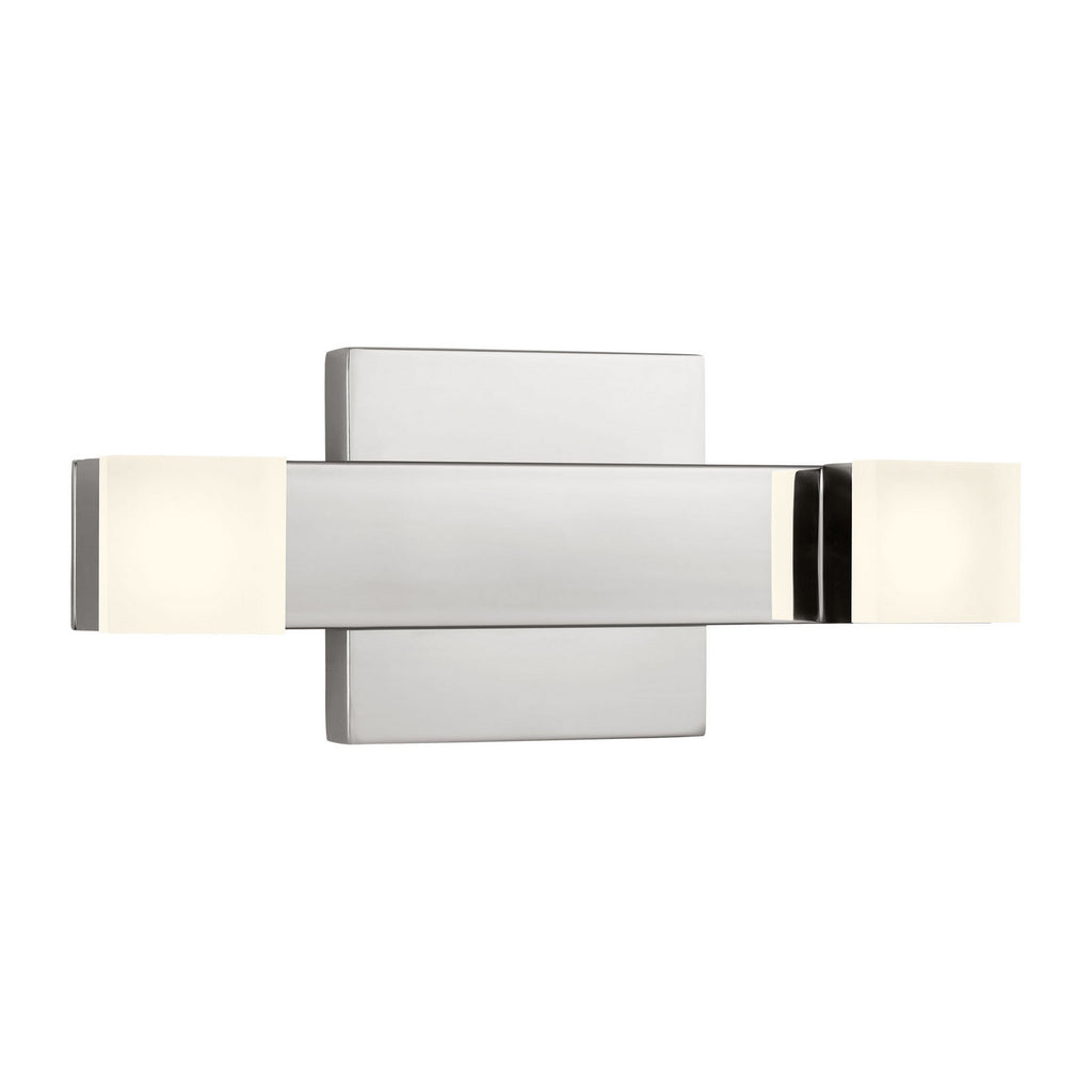 Brander LED Vanity in Chrome