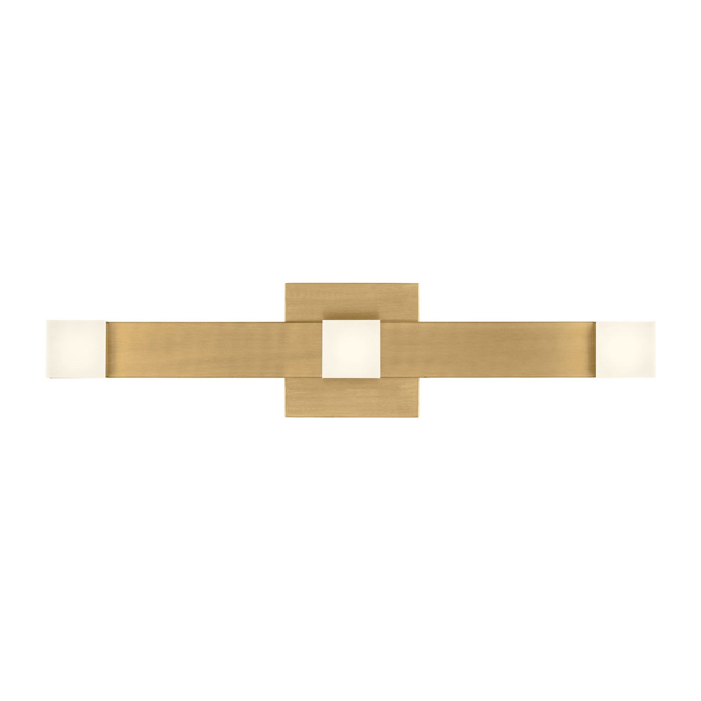 Brander LED Vanity in Satin Brass