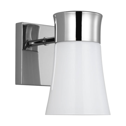 Roy One Light Vanity in Chrome