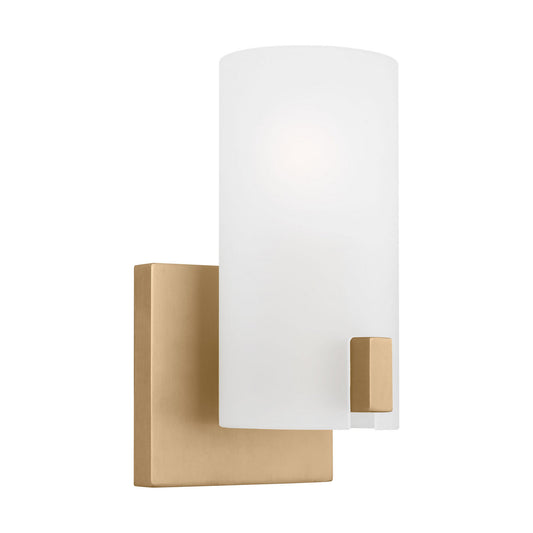 Rhode One Light Vanity in Satin Brass