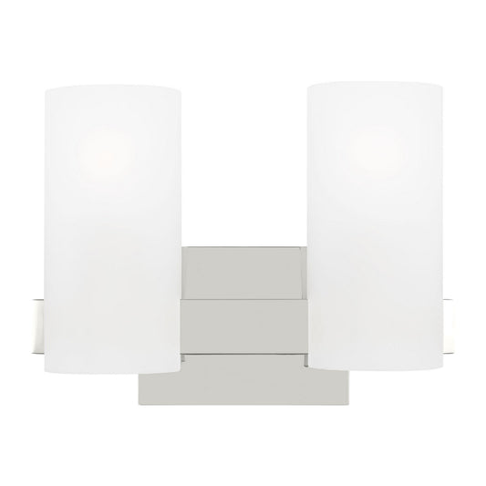 Rhode Two Light Vanity in Chrome