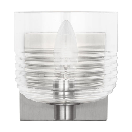 Lochdale One Light Wall Sconce in Brushed Nickel