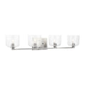 Lochdale Four Light Vanity in Brushed Nickel